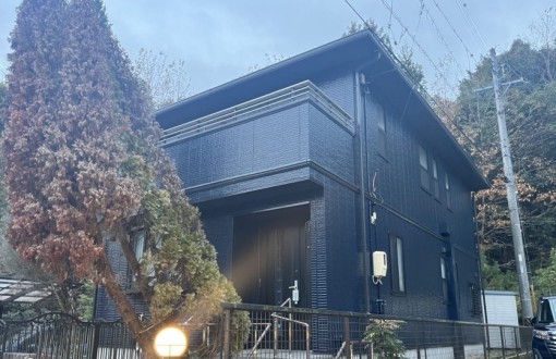 外壁塗装　施工後　RHピュアフレックス無機