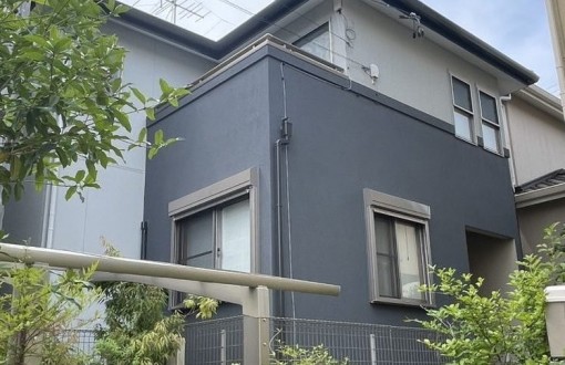 外壁塗装施工後_ジョリパッドフレッシュ∞　