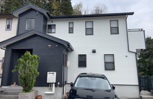 外壁塗装施工後_ＲＨピュアフレックスSI