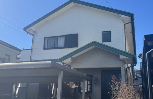 外壁塗装前_サイディングボード