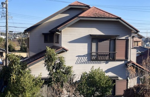 外壁塗装施工前_サイディングボード