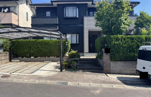 外壁塗装施工後_アートフレッシュ/ナノコンポジット