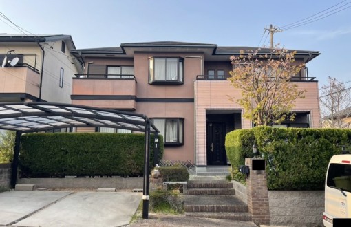 外壁塗装施工前_サイディングボード