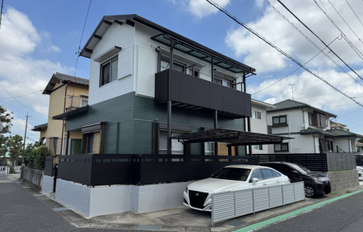 ［尾張旭市］外壁上張り・屋根葺き替え　S様邸サムネイル