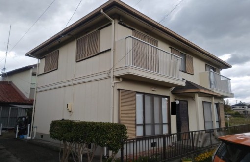 外壁塗装施工前_サイディングボード