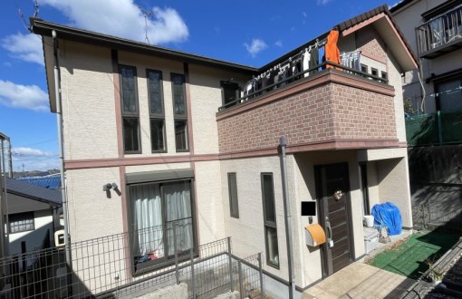 外壁塗装施工前_サイディングボード