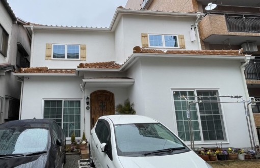 外壁塗装施工前_サイディングボード