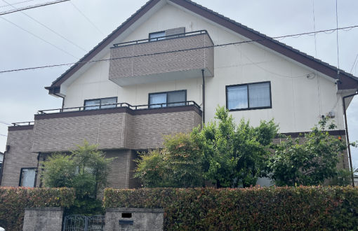 外壁塗装　施工前　サイディングボード