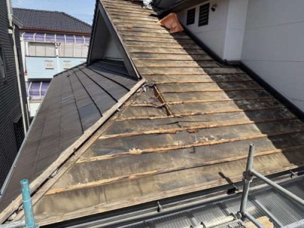 【名古屋市】屋根, 瓦のズレ補修と下地補修工事を行いました｜リメイクホームサムネイル