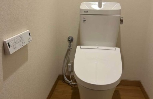 トイレ交換工事施工後