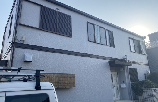 外壁塗装施工後_RHピュアフレックス4F