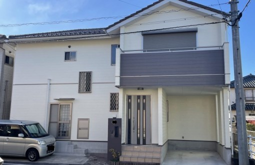 外壁塗装　施工後　エスケープレミアム無機