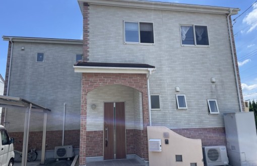 外壁塗装　施工前　サイディング外壁