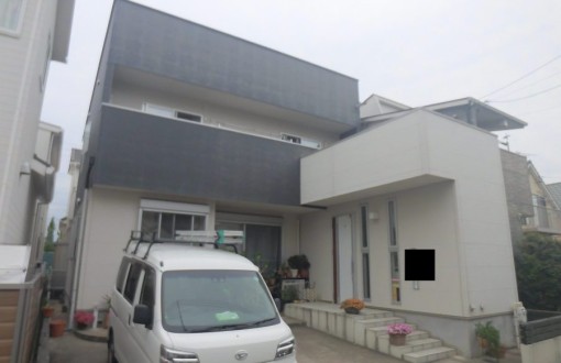 外壁塗装施工前_サイディングボード