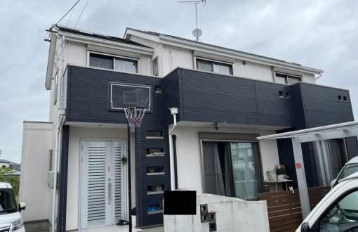 外壁塗装施工前_サイディングボード