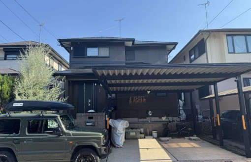 外壁塗装　施工後　エスケープレミアム無機