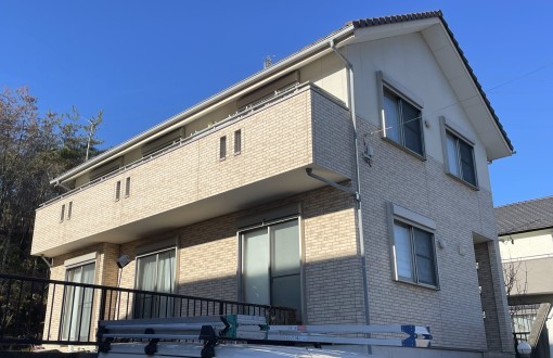 外壁塗装　施工前　サイディングボード