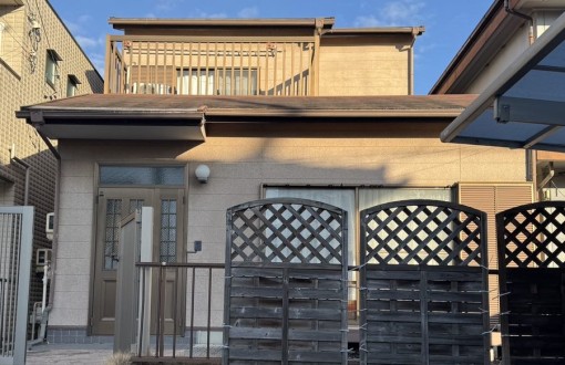 外壁塗装　施工前　サイディング