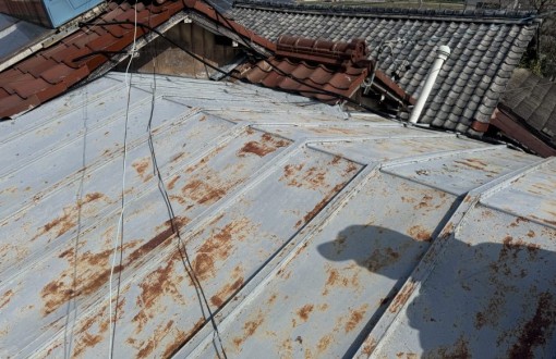 屋根塗装　施工前