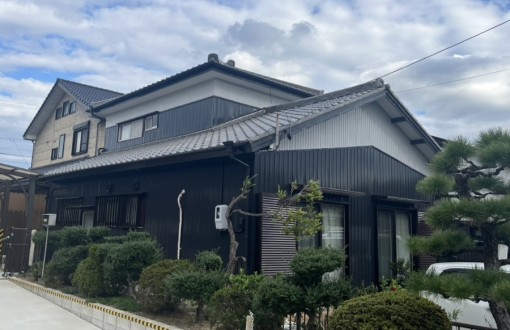 外壁塗装　施工後　RHピュアフレックスSi