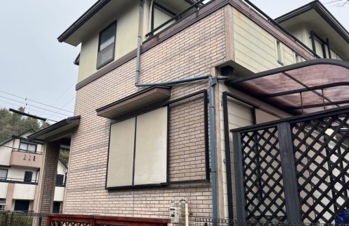 外壁塗装施工前_サイディングボード