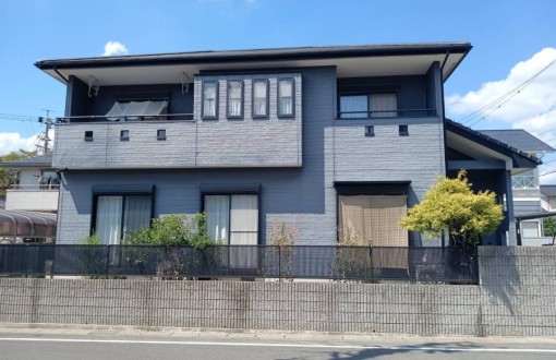 外壁塗装　施工前　サイディング