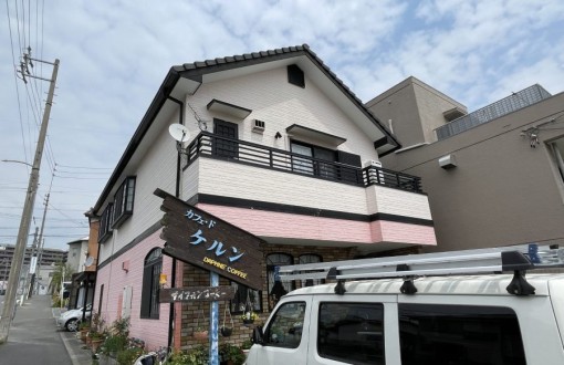 外壁塗装　施工前　サイディング