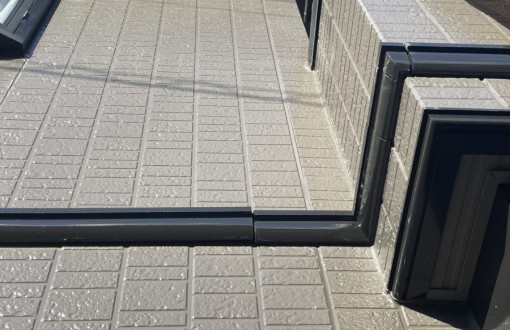 幕板板金施工前