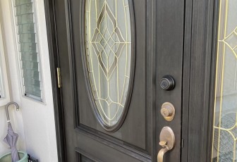 ［日進市］玄関ドア塗装・鍵取付　Ｏ様邸サムネイル