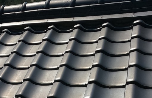 屋根漆喰 施工前