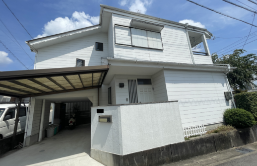 外壁塗装　施工前　サイディング