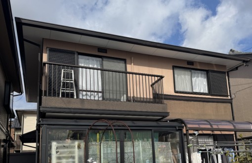 外壁塗装j　施工前　サイディング