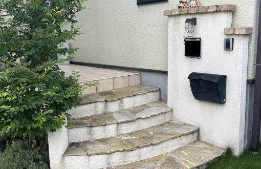 手摺新設　施工前