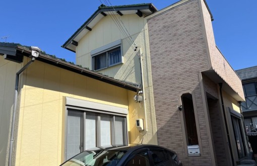 外壁塗装　施工前　サイディングボード