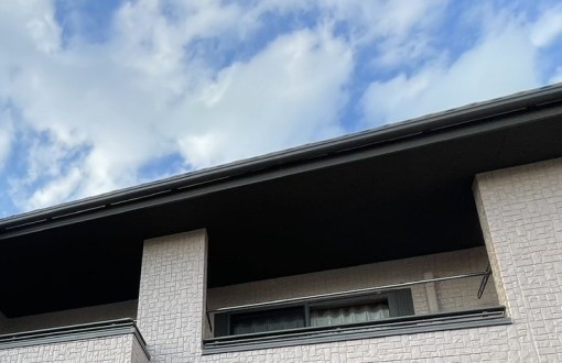 雨樋一部交換　施工前