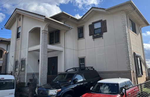 外壁塗装　施工前　サイディング