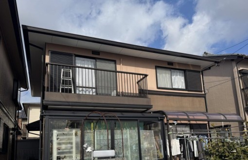 外壁塗装　施工前　サイディング