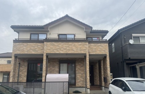 外壁塗装　施工前　サイディング