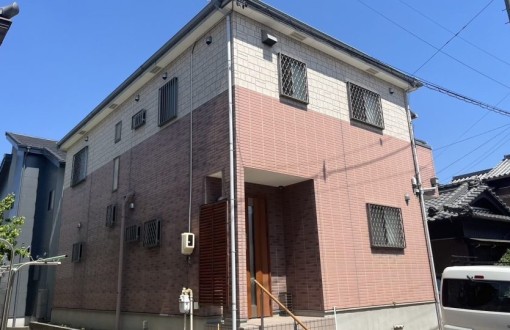 外壁塗装　施工前　サイディングボード