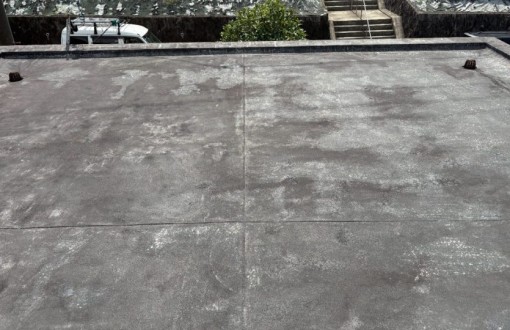 屋上防水　施工前　