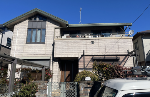 外壁塗装　施工後　サイディング　セキスイ