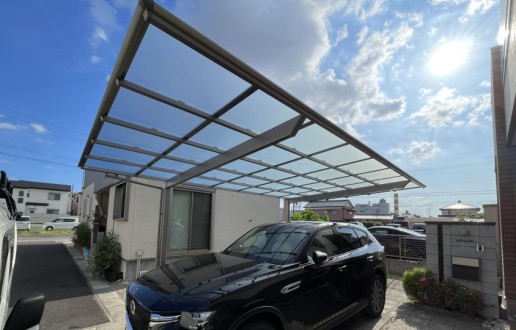 ［春日井市］カーポート新設　H様邸サムネイル