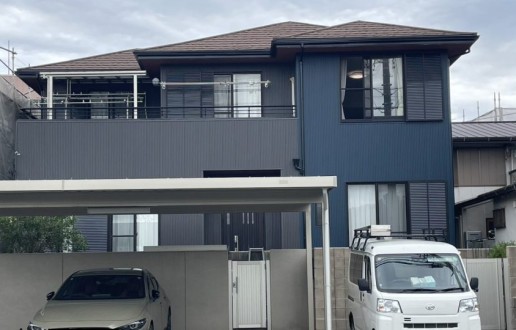 ［尾張旭市］外壁張替カバー工法・ベランダ防水　Ｏ様邸サムネイル