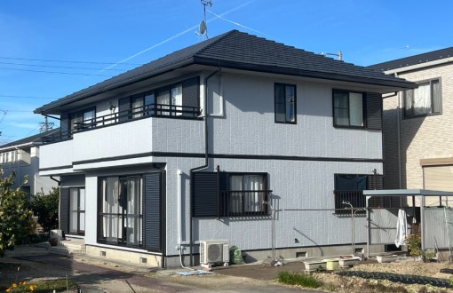 外壁塗装施工後_ナノコンポジットW