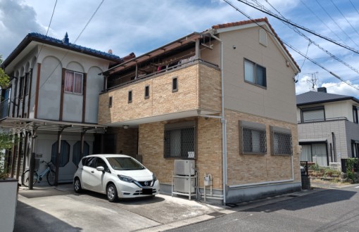 外壁塗装施工前_サイディングボード