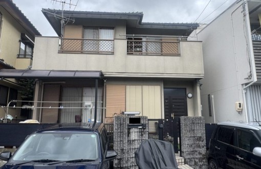 外壁塗装施工前_サイディングボード