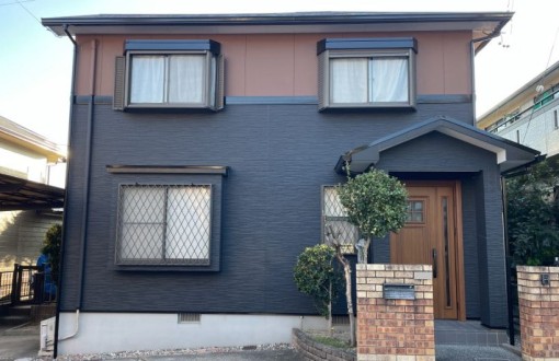 外壁塗装　施工後　ナノコンポジット