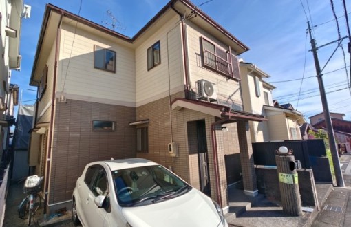 外壁塗装　施工前　サイディング