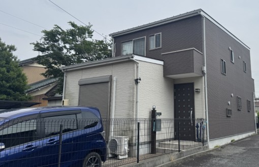 外壁塗装　施工前　サイデイング