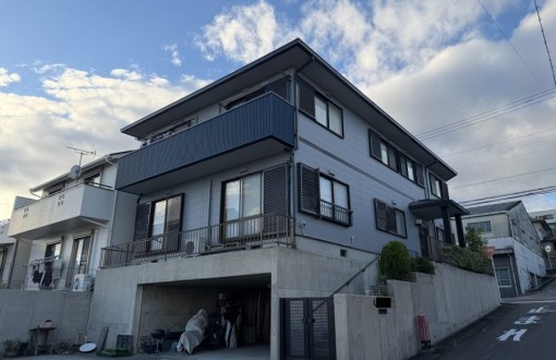 外壁塗装　施工後　ナノコンポジットｗ